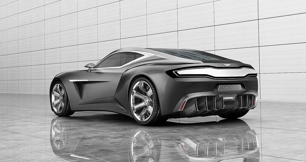 Aston Martin，Concept Car，Sports car，vehicle，design sketch，