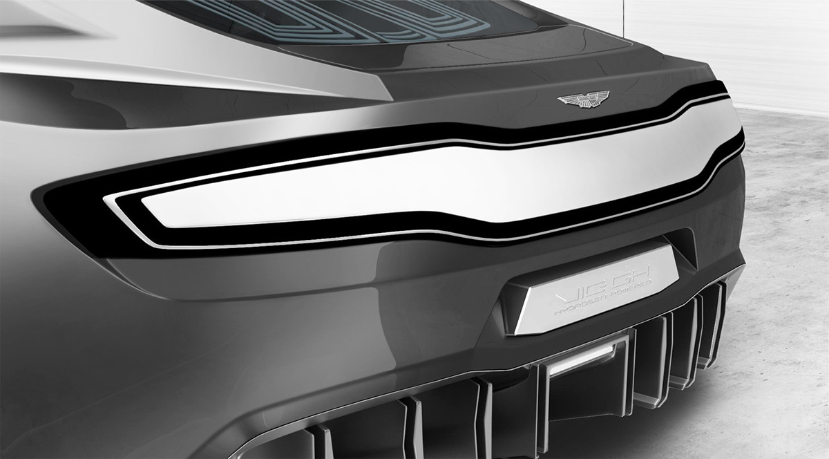 Aston Martin，Concept Car，Sports car，vehicle，design sketch，