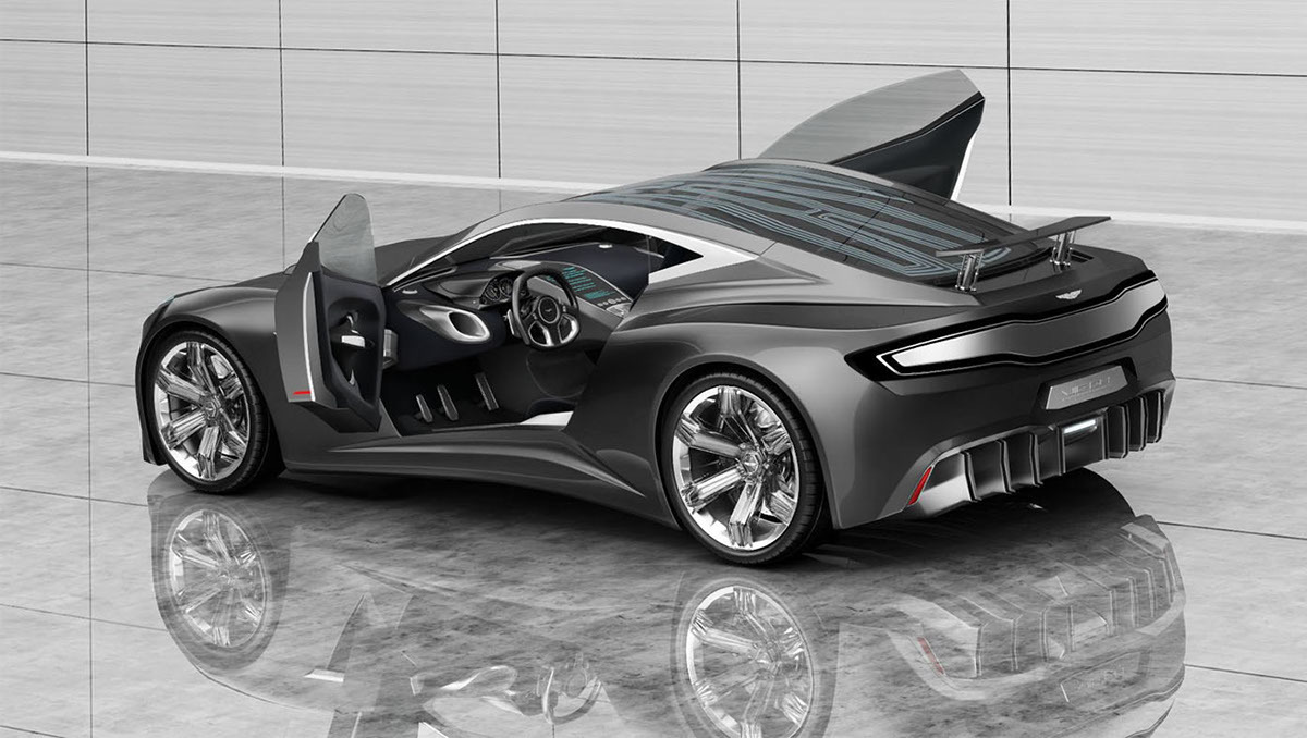 Aston Martin，Concept Car，Sports car，vehicle，design sketch，