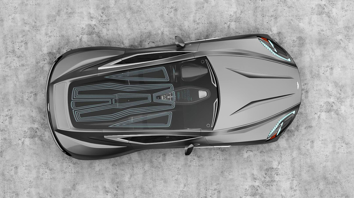 Aston Martin，Concept Car，Sports car，vehicle，design sketch，