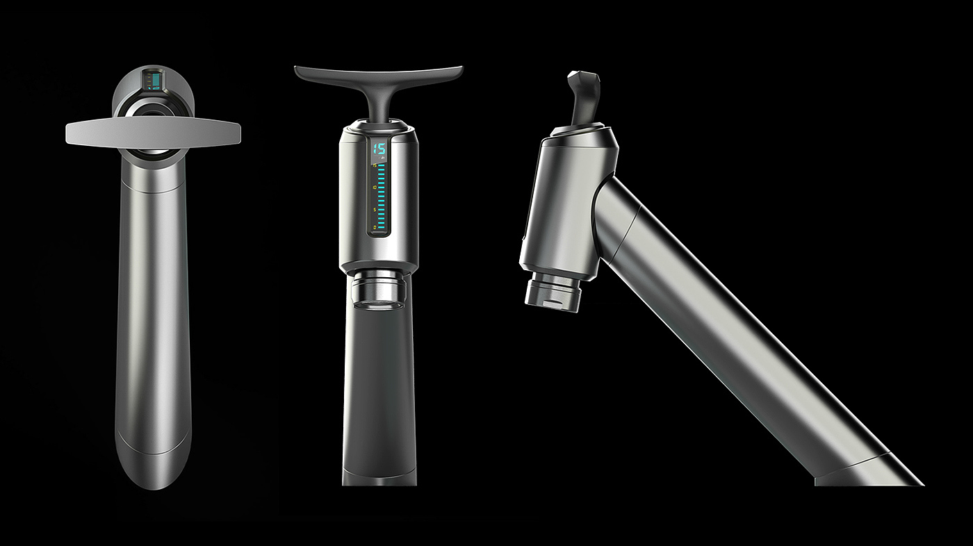 water tap，industrial design，product design，originality，high-end，