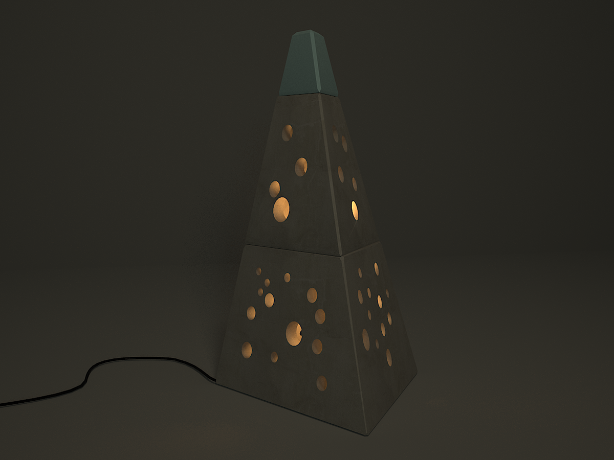 chair，lamps and lanterns，industrial design，product design，concrete，
