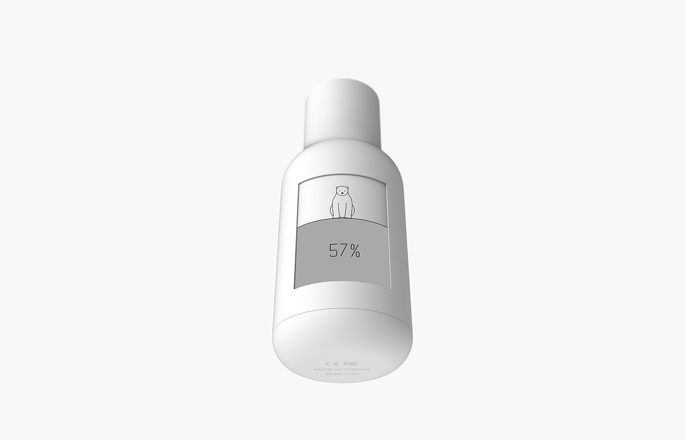 industrial design，Charger，bottle，P.B./Power Bank，