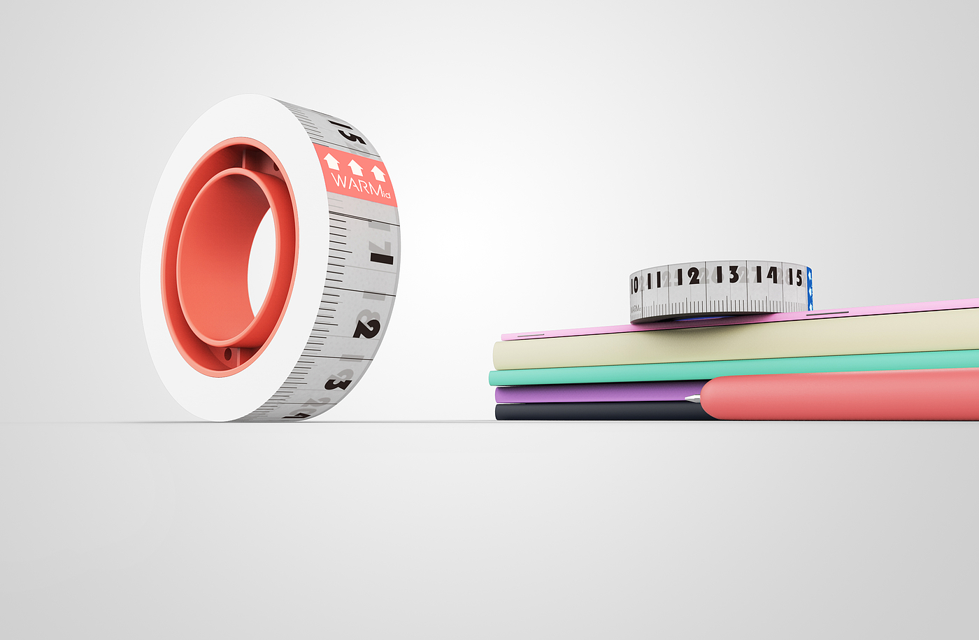 adhesive tape，ruler，Office Supplies，Creative design，