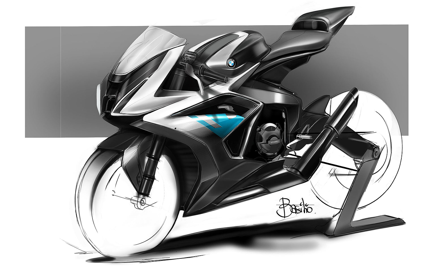 Automobile design，motorcycle，BMW Motorcycle，BMW motorcycle，