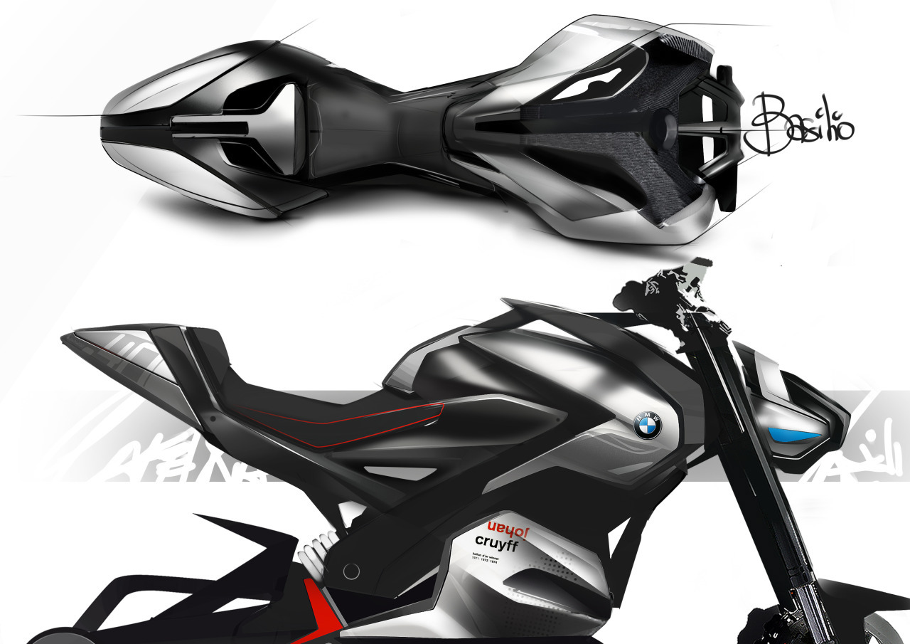 Automobile design，motorcycle，BMW Motorcycle，BMW motorcycle，