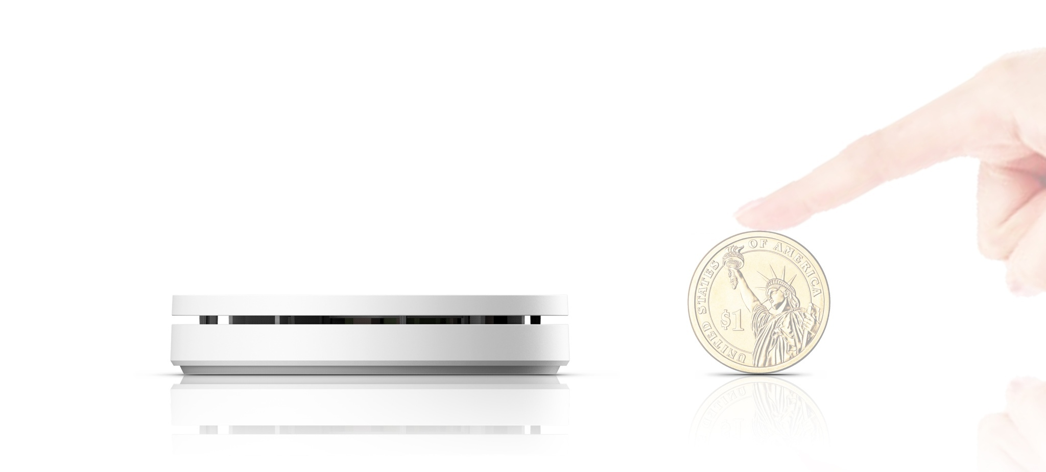 Siterwell GS524N，reddot，2019 red dot product design award，Siterwell GS546，white，Smoke detector，intelligence，Simplicity，