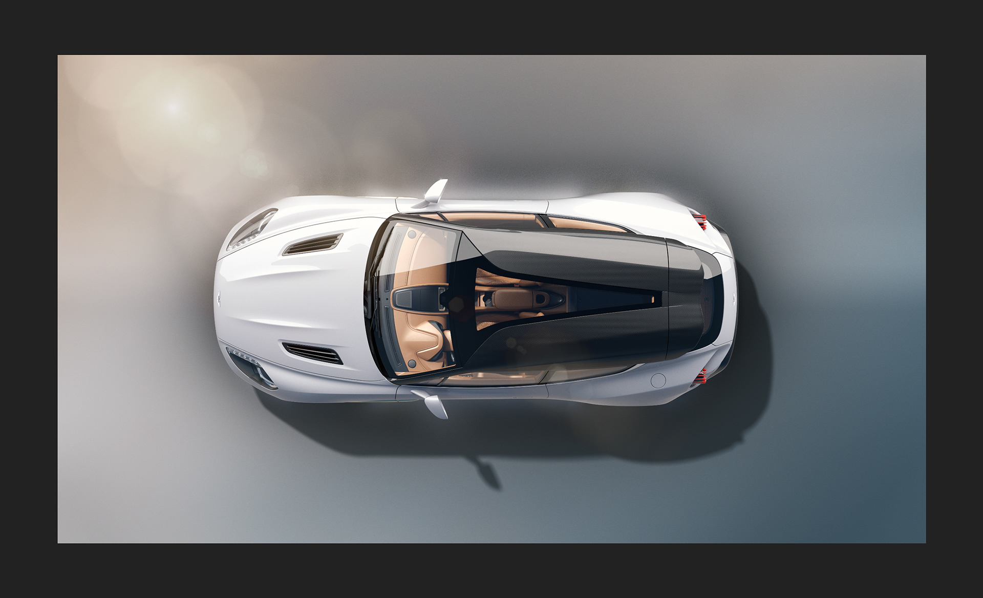 Digital art，Aston Martin Zagato，Car，automobile，