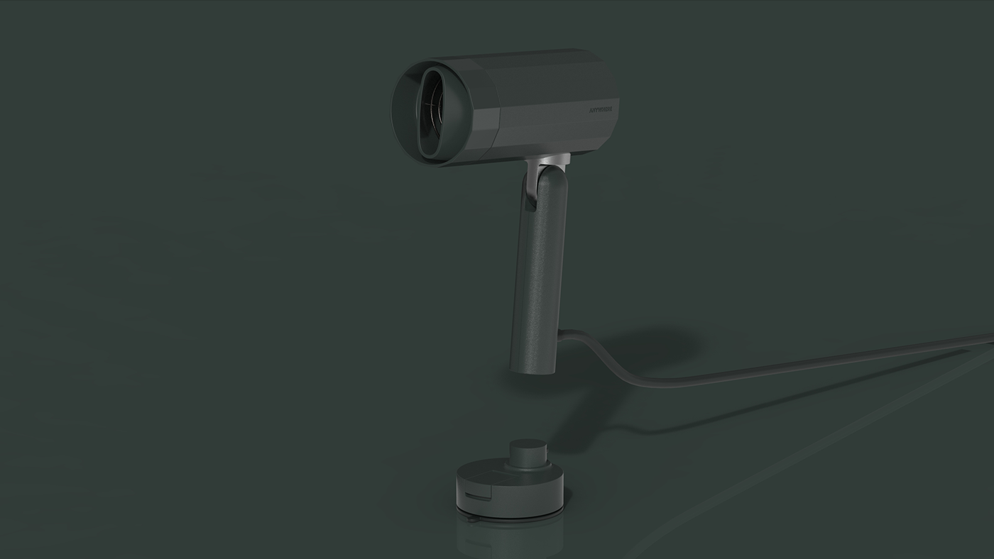 hair drier，User experience，anywhere，product design，concise，