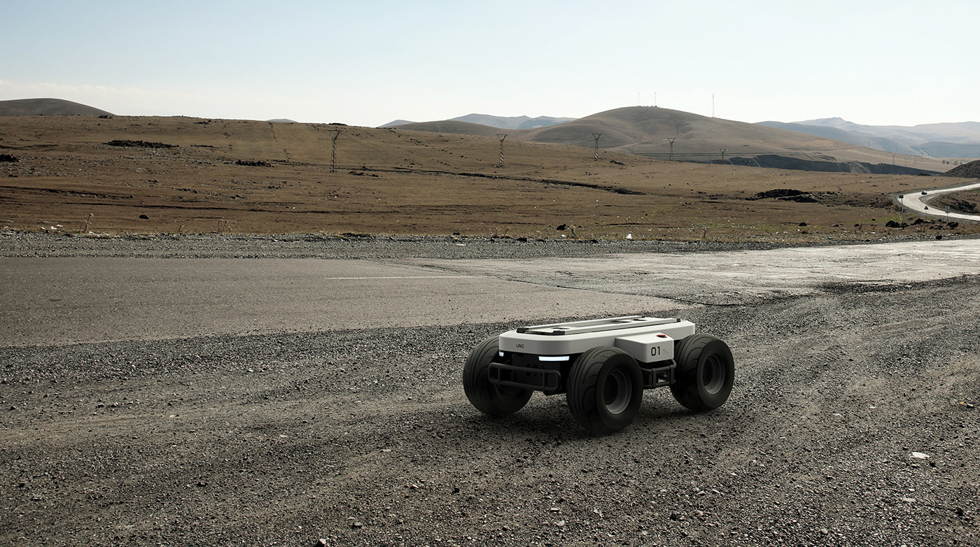 Uno commuter，Unattended vehicle，robot，modularization，