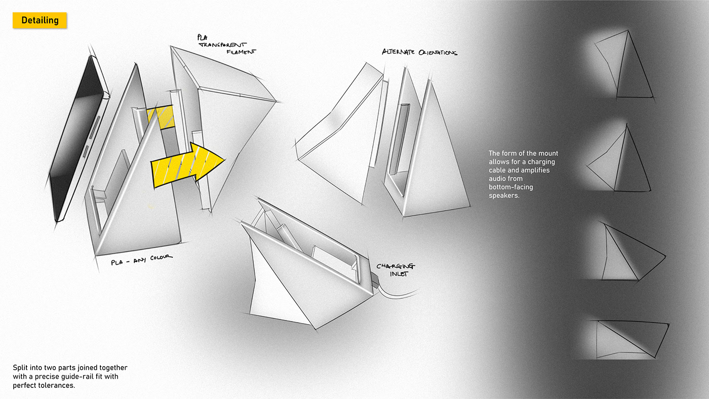 IKEA，3D printing，Mobile phone lampshade，