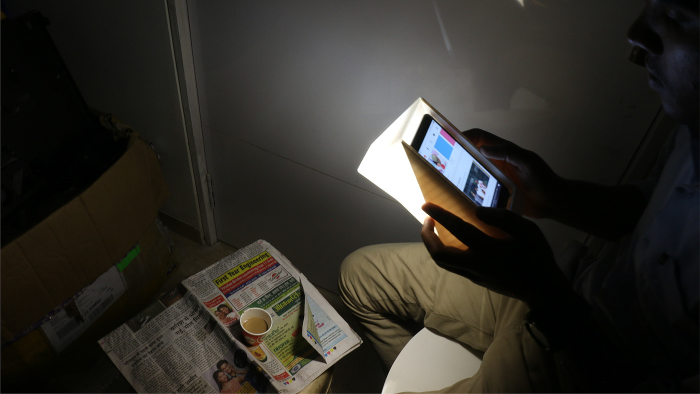 IKEA，3D printing，Mobile phone lampshade，