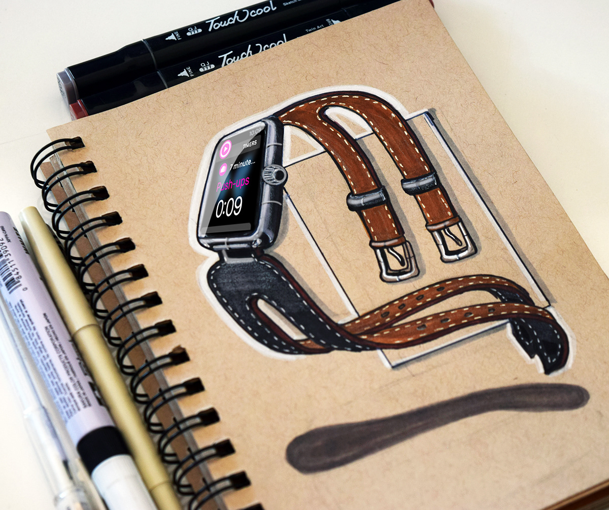 sketch，marker pen，Hand drawn products，Hand drawn，