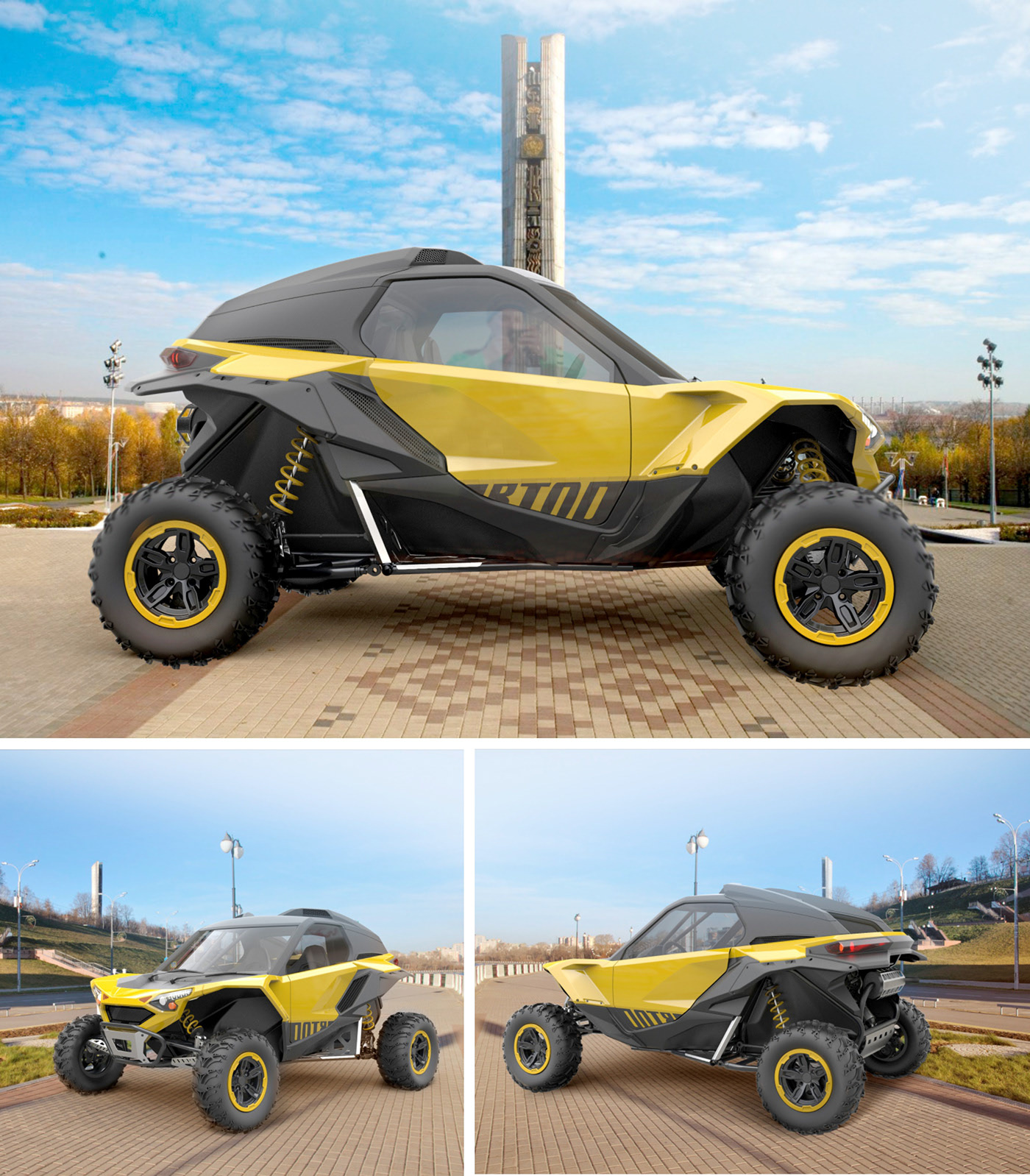 Concept car，automobile，Off-road vehicle，