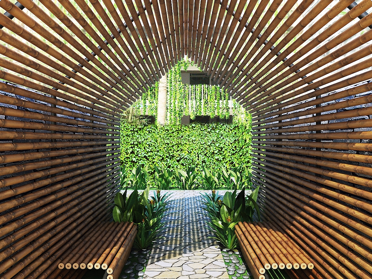 reddot，Bamboo Pavilion，2019 red dot product design award，Bamboo trace Museum，