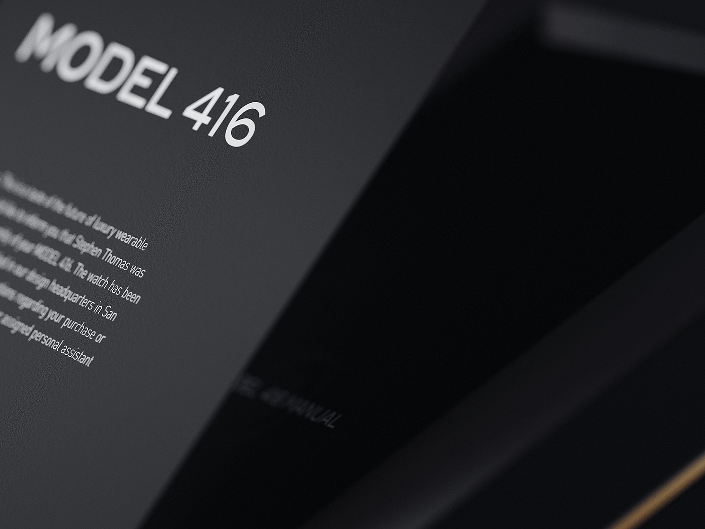 MODEL-416，智能，手表，