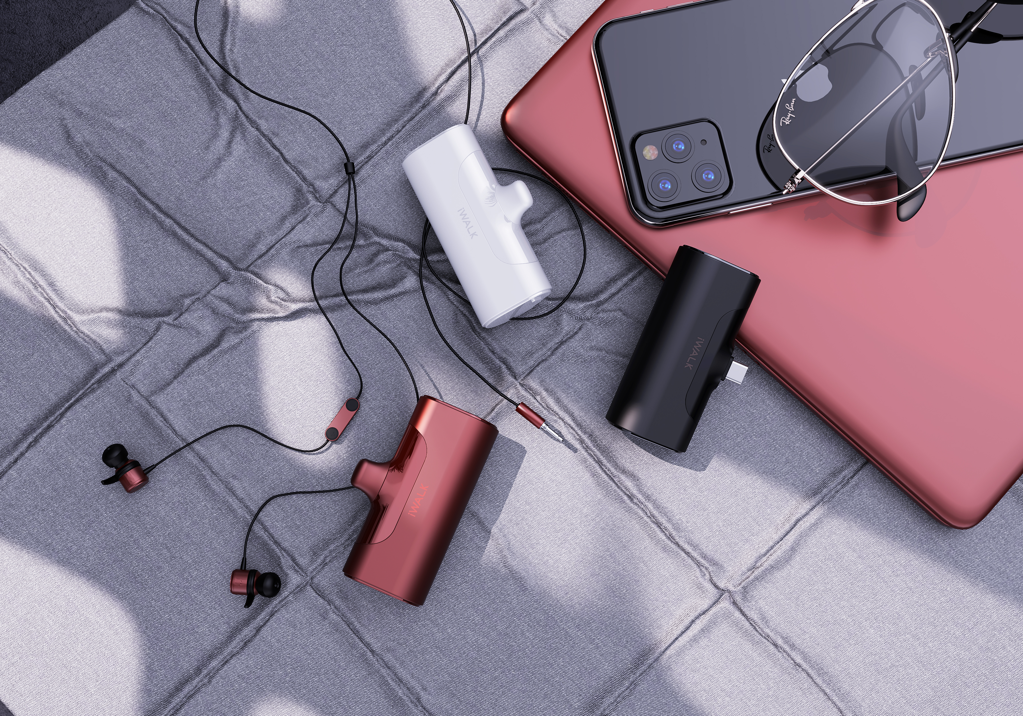 Compact and portable，Small volume and large capacity，In line mobile power supply，Integrated design，