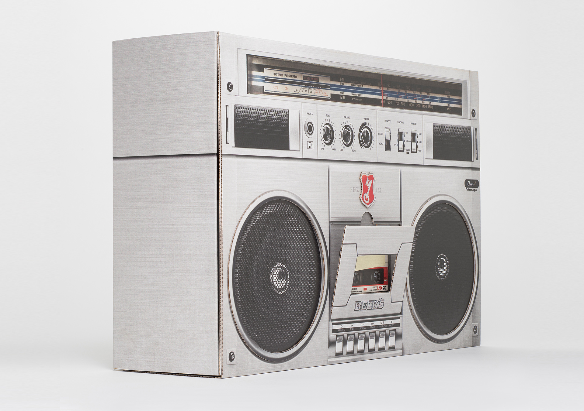 Retro，Beer，loudspeaker box，packing design，packing box，originality，