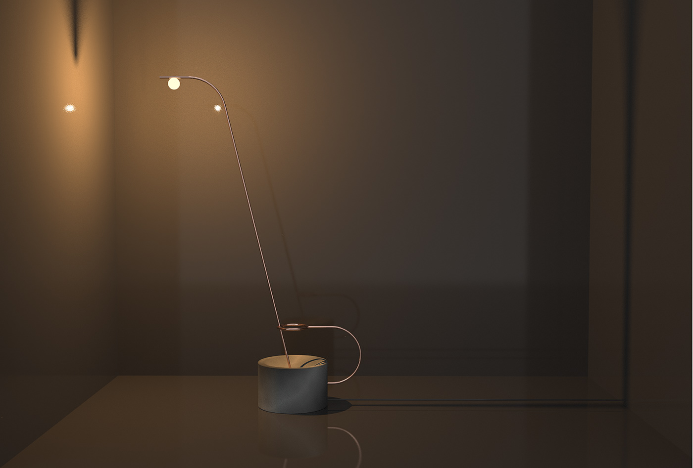 lighting，Floor lamp，geometry，focus，