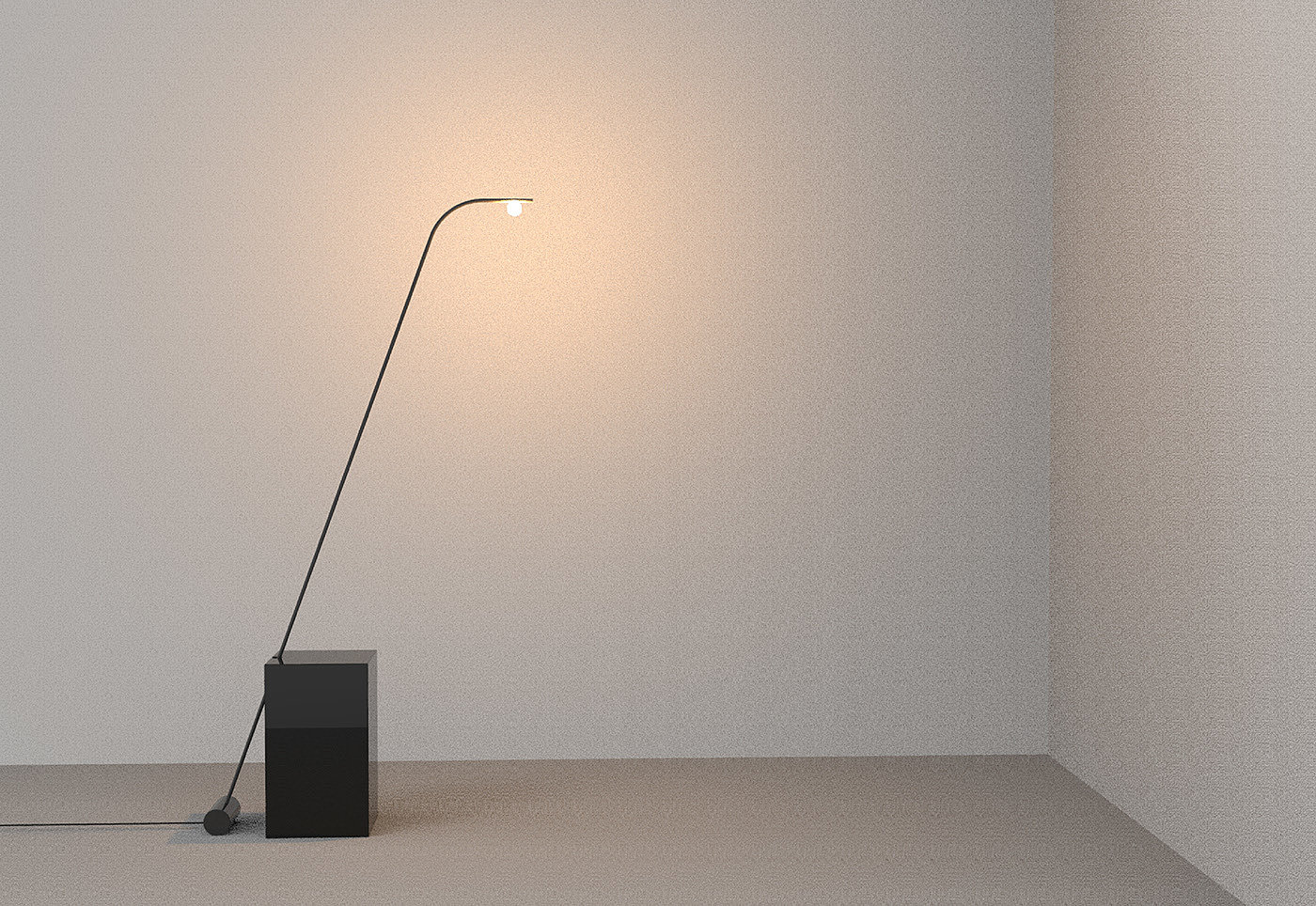 lighting，Floor lamp，geometry，focus，