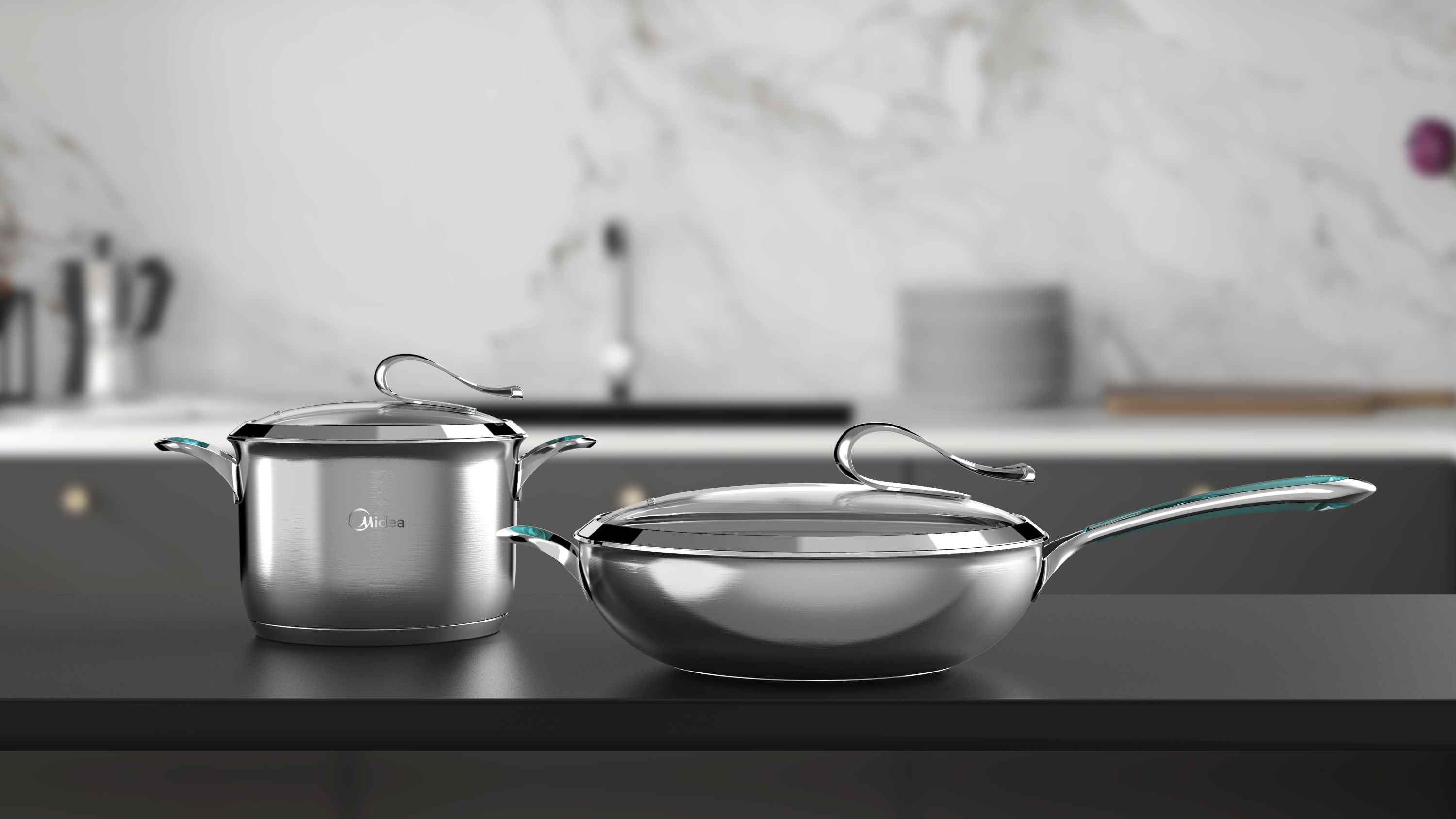 Stainless steel pot set，cookware，Kitchen supplies，