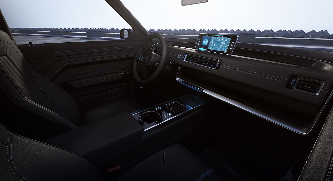 automobile，electric vehicle，Fiat 126P，Vehicle visualization，