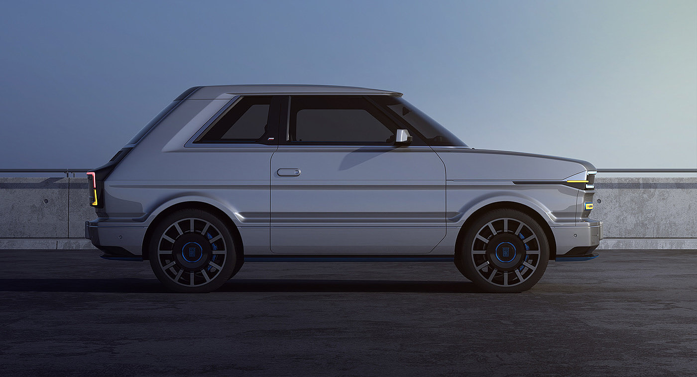 automobile，electric vehicle，Fiat 126P，Vehicle visualization，