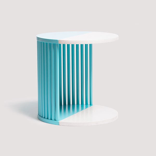 Minimalism，black，blue，Pink，stool，Table，