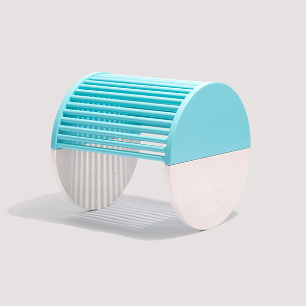 Minimalism，black，blue，Pink，stool，Table，