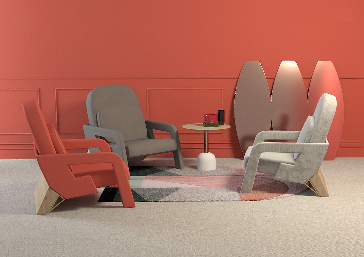 IVAN，sofa，gules，