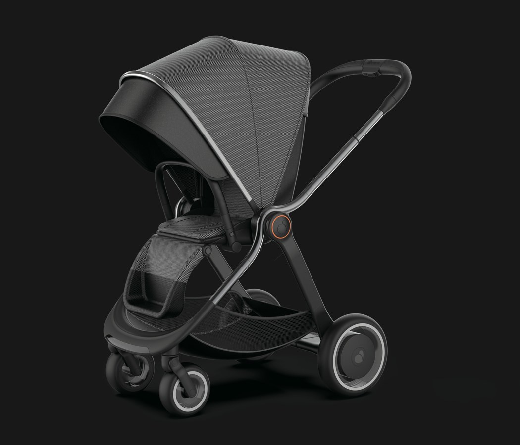 Children's car，black，Intelligent monitoring，