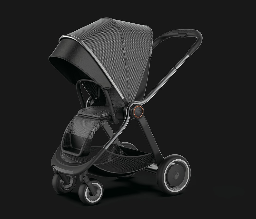 Children's car，black，Intelligent monitoring，