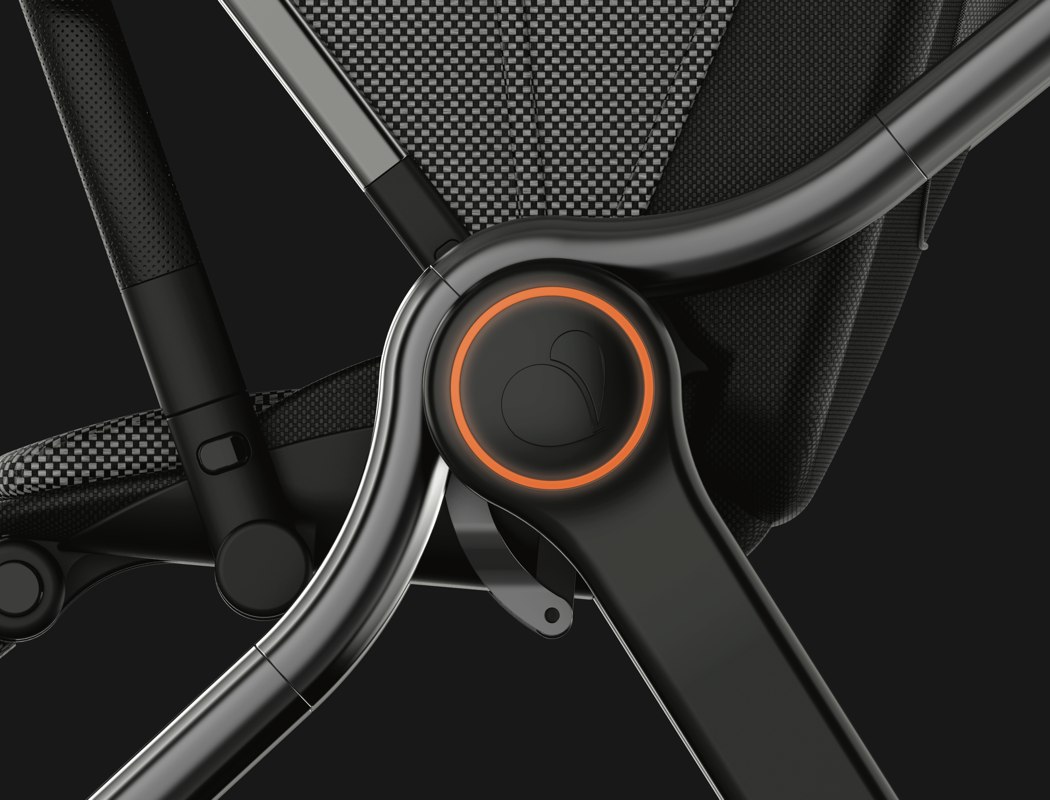 Children's car，black，Intelligent monitoring，