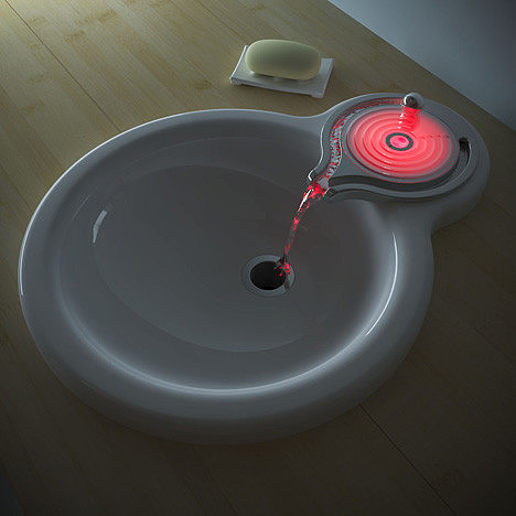 Faucet design，Home decoration bathroom，originality，