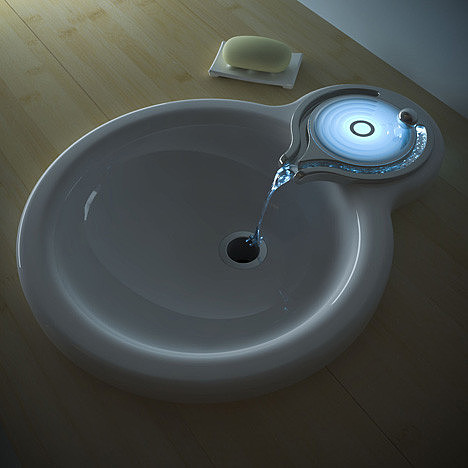 Faucet design，Home decoration bathroom，originality，