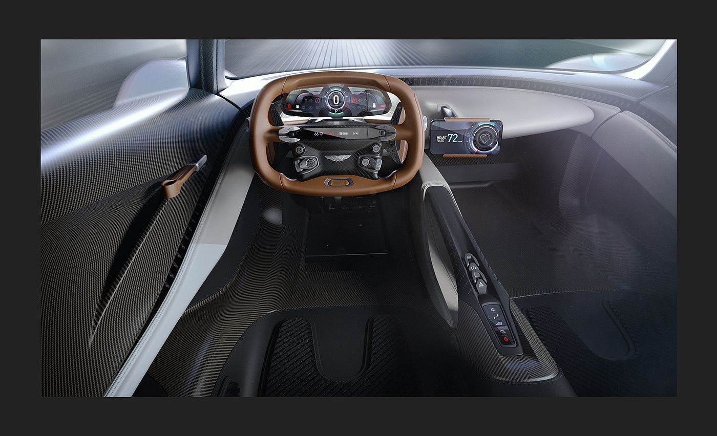 AstonMartin Valhalla，By Stuart bout，automobile，CGI image，Aston Martin Valhalla，