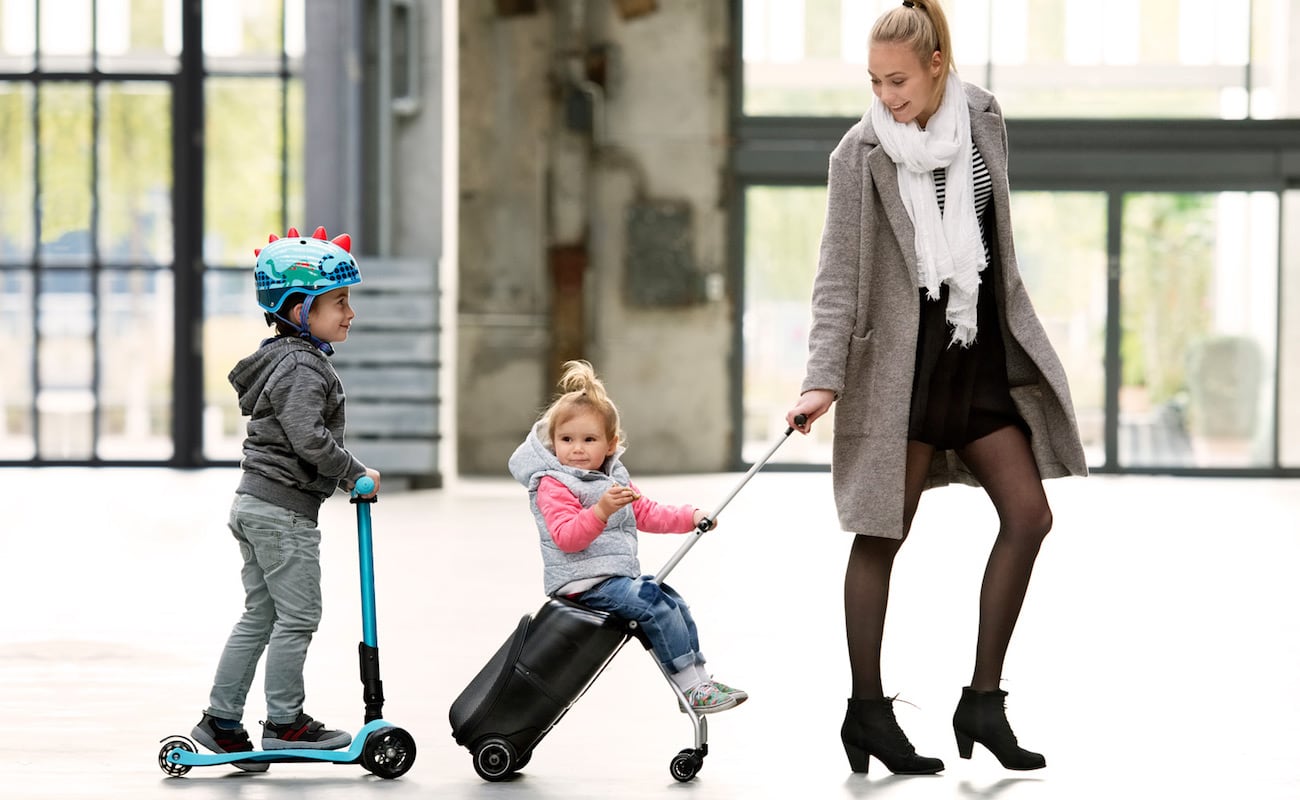 Micro lazy luggage intelligent travel companion，trunk，Draw bar box，Luggage compartment for children，