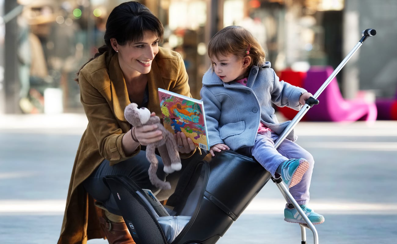 Micro lazy luggage intelligent travel companion，trunk，Draw bar box，Luggage compartment for children，