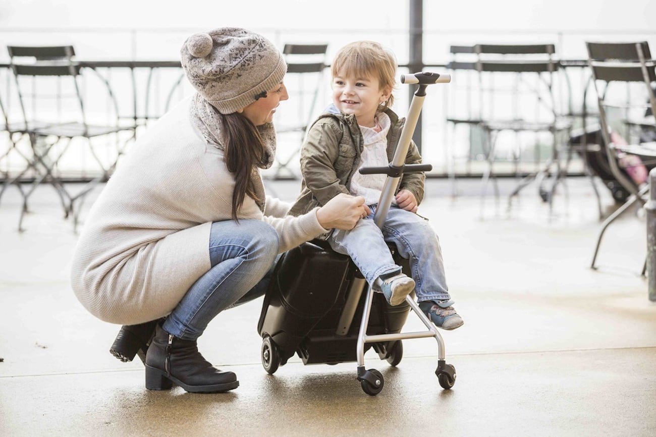 Micro lazy luggage intelligent travel companion，trunk，Draw bar box，Luggage compartment for children，