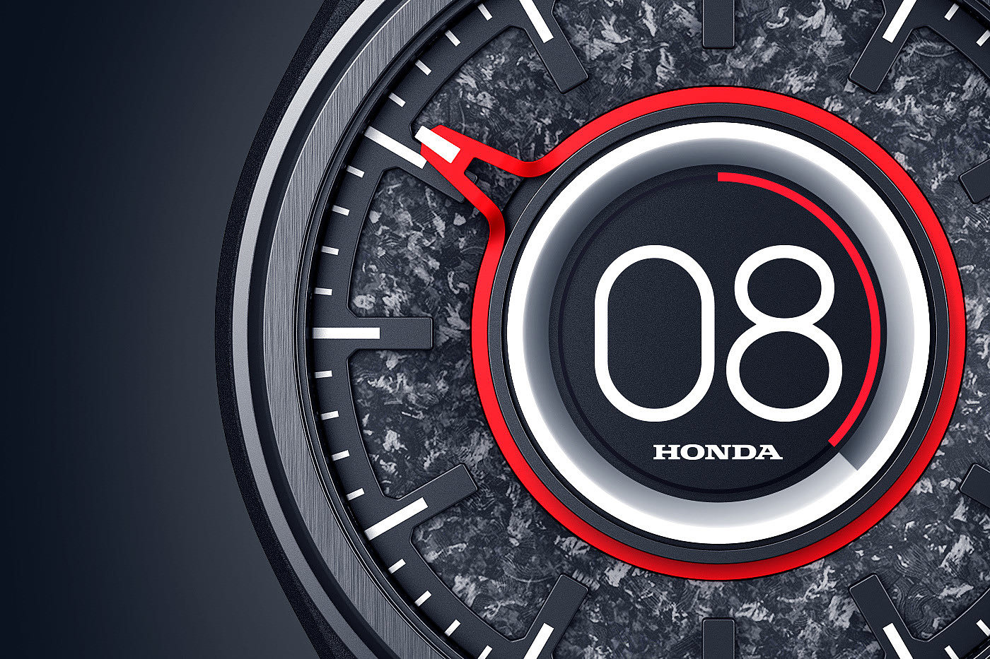 HONDA ENG-01，Wrist watch，Honda eng-01，Power watch，industrial design，