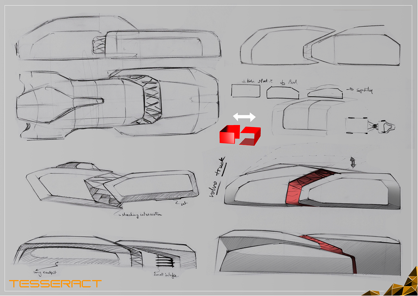 BRT design，conceptual design，TESSERACT，