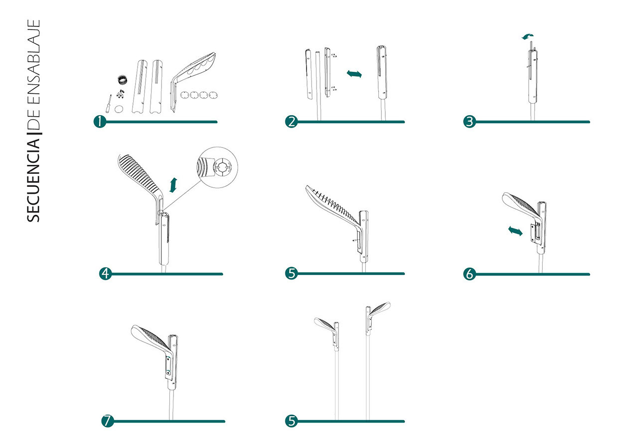 outdoors，communal facilities，street lamp，lighting，Simplicity，