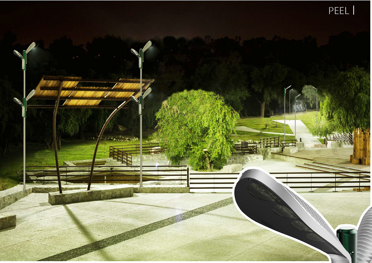 outdoors，communal facilities，street lamp，lighting，Simplicity，