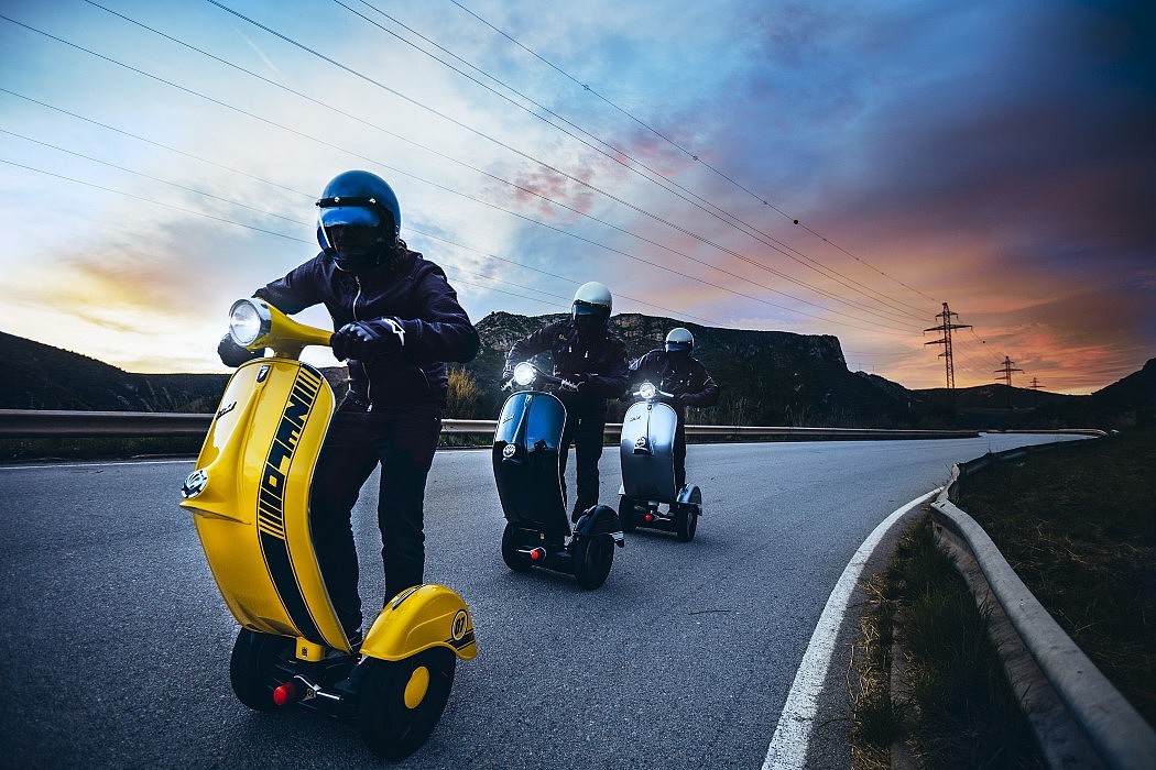 金属，摩托车，The Z-Scooter，