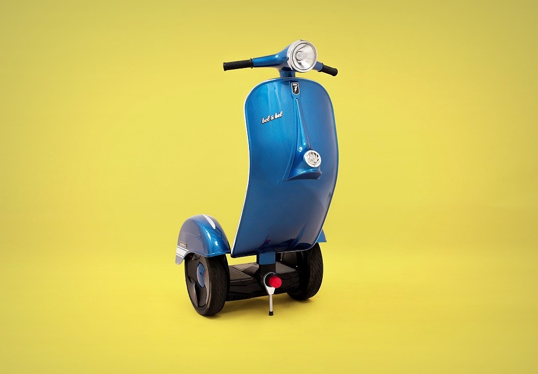 金属，摩托车，The Z-Scooter，