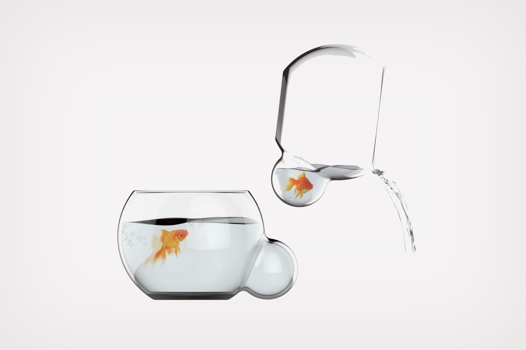 Goldfish bowl，fish tank，Harbour aquarium won the 2019 red dot design concept award，Harbour Aquarium，