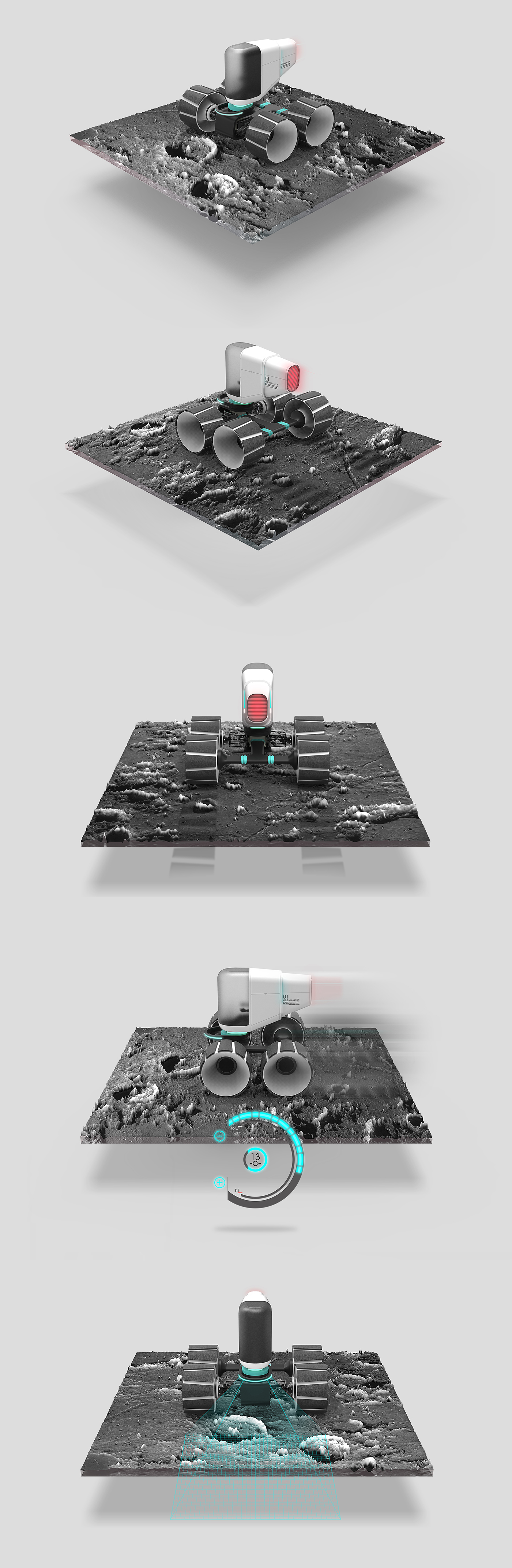 intelligence，Lunar probe，Moonwalker，