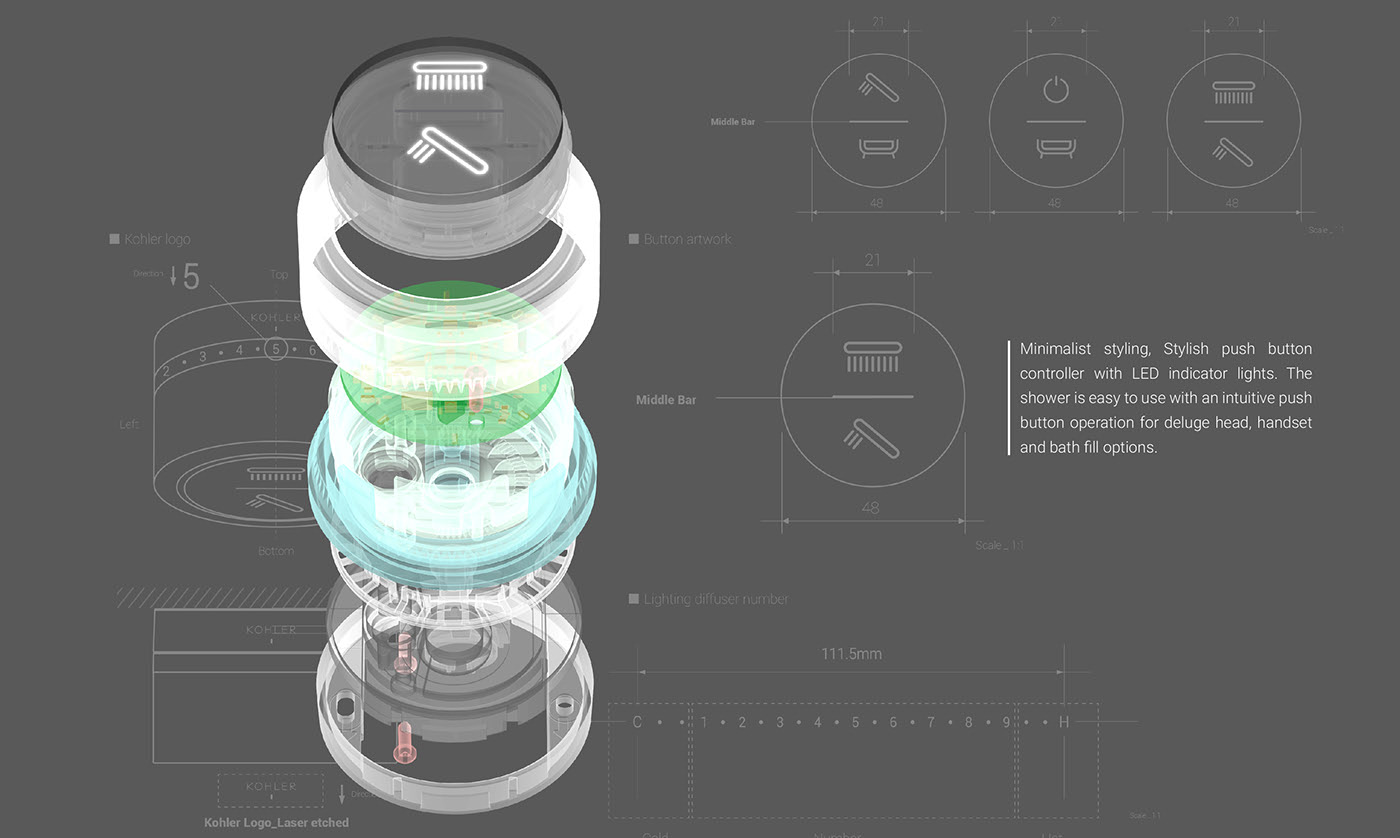 switch，water tap，knob，Shower Room，