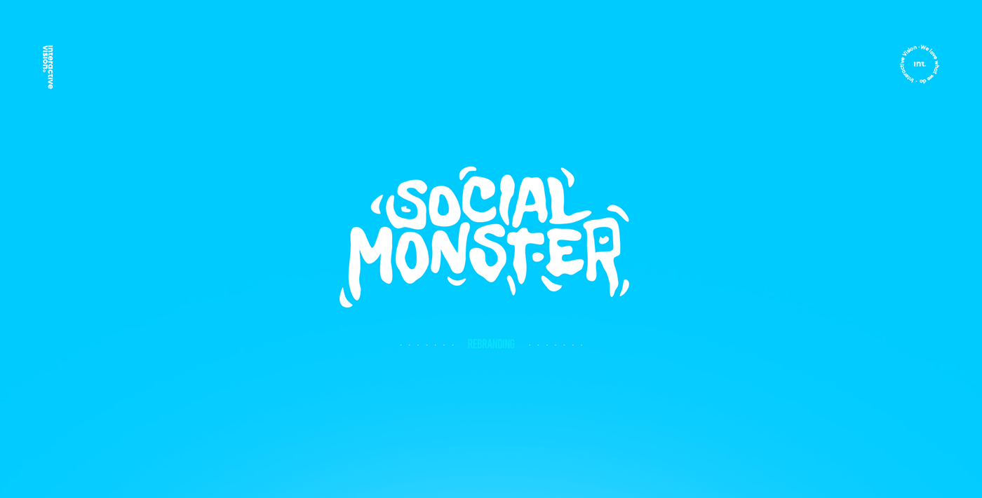 brand image，Animation design，Social Monster，