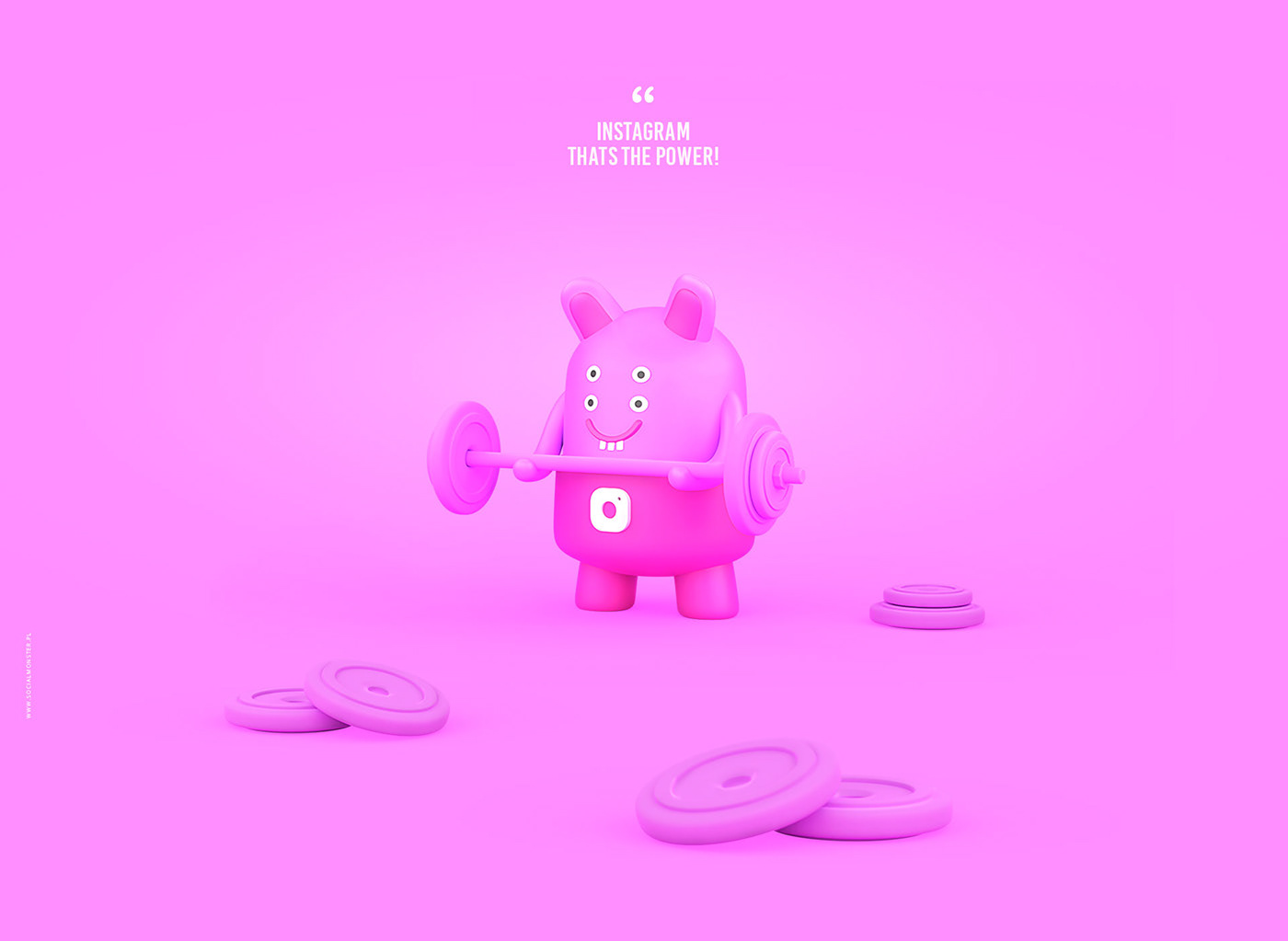 brand image，Animation design，Social Monster，